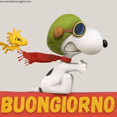 Buongiorno Snoopy Immagini