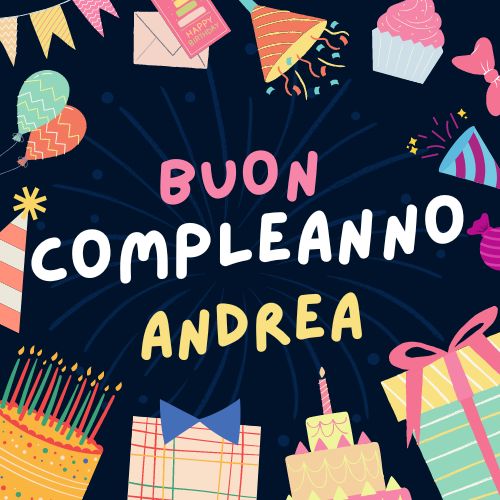 Buon Compleanno Andrea 8