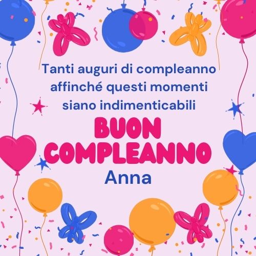 Buon Compleanno Anna 20