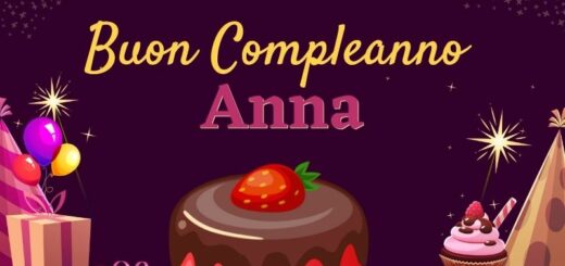Buon Compleanno Anna 25