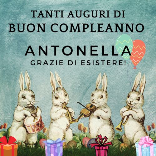 Buon Compleanno Antonella 13