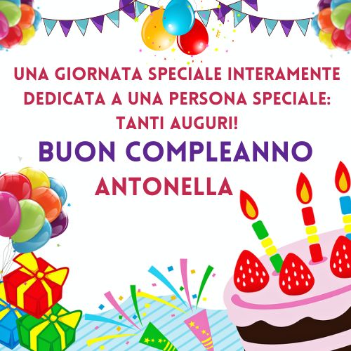 Buon Compleanno Antonella 23