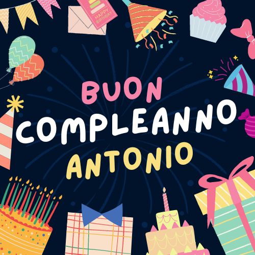 Buon Compleanno Antonio 10