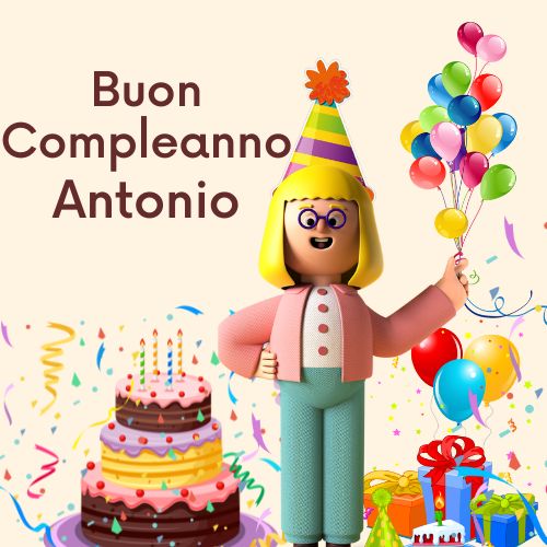 Buon Compleanno Antonio 24