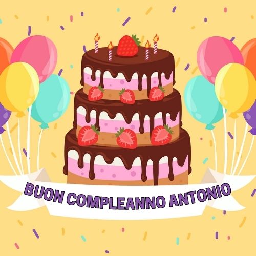 Buon Compleanno Antonio