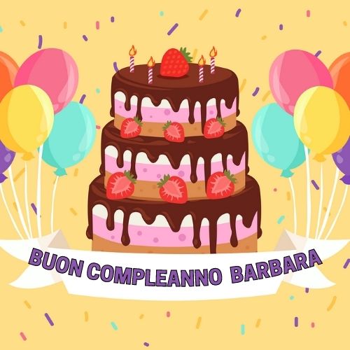 Buon Compleanno Barbara
