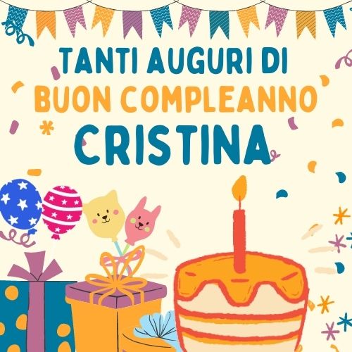 Buon Compleanno Cristina 16