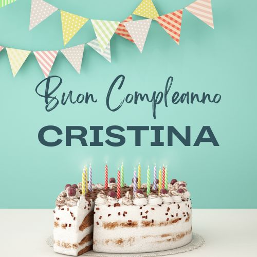 Buon Compleanno Cristina 3