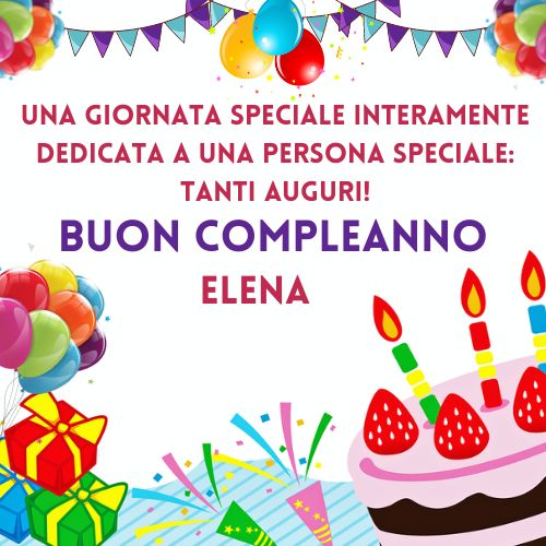 Buon Compleanno Elena 23