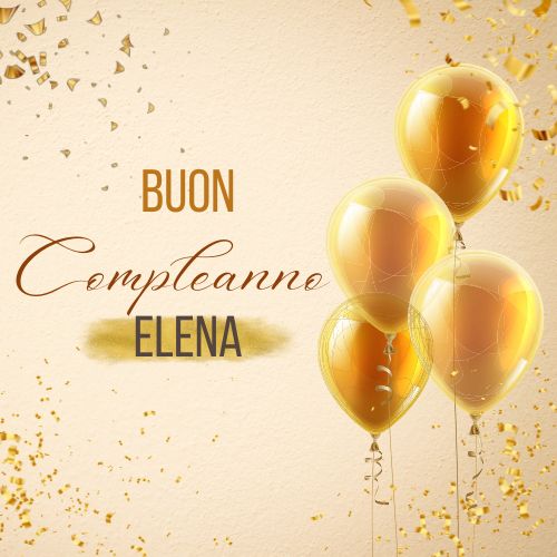 Buon Compleanno Elena 6