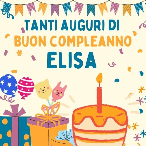 Buon Compleanno Elisa