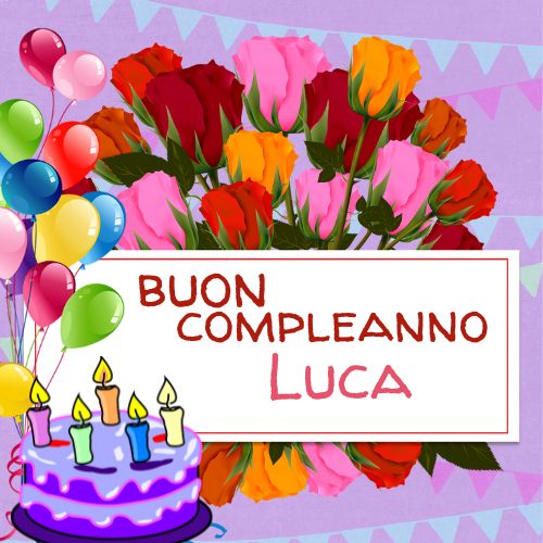 Buon Compleanno Luca