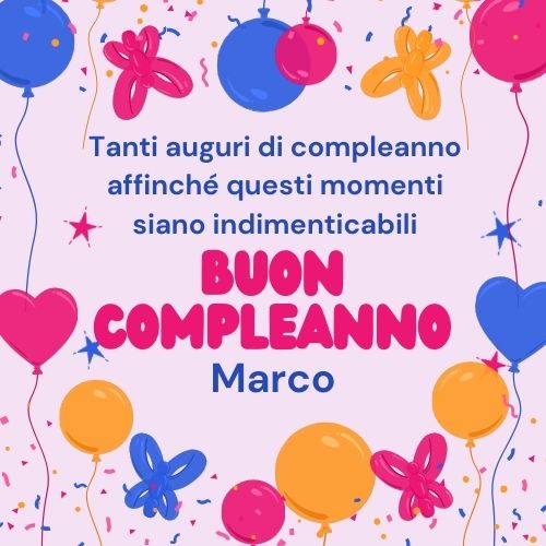 Buon Compleanno Marco 20