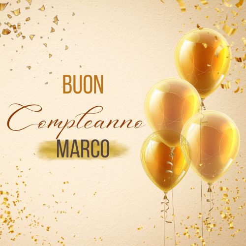 Buon Compleanno Marco 6