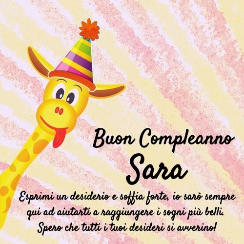 Buon Compleanno Sara 14