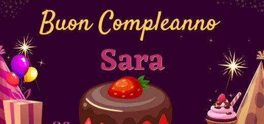 Buon Compleanno Sara 25