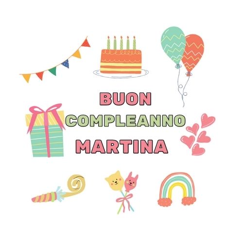 Buon Compleanno Martina
