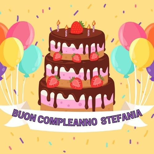 Buon Compleanno Stefania